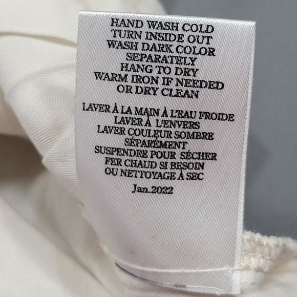 Z Supply Cream Tan Tank Zebra Preppy Crop Lightweight Sheer NEW $49 Women XS Top - Picture 11 of 11